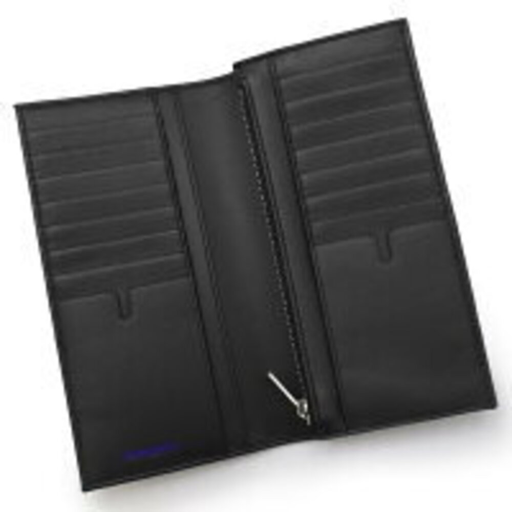 Burberry Green Bifold Jacquard Cavendish Shadow Wallet Long Black - Picture 4 of 5